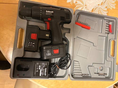 Akkubohrmaschine bullcraft 18v - akkubohrmaschine,