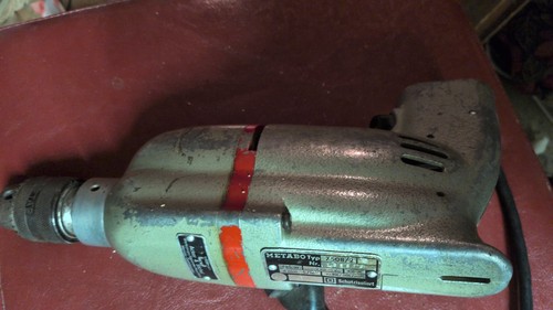 Metabo bohrmaschine der 60er - metabo,
