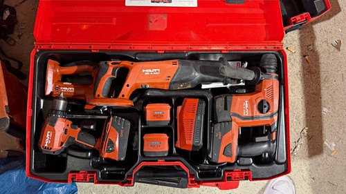 Hilti 22v bohrmaschinen - bohrmaschinen, set