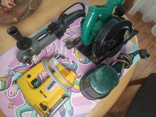 4х elektrowerkzeuge set - elektrowerkzeuge,