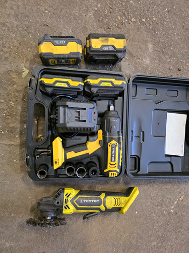 Trotec 20v bohrmaschinen set - 20v,